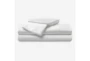 Bedgear Ver-Tex Bright White Split King/ Split California King Sheet Set - Signature