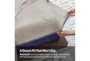 Bedgear Hyper Cotton Medium Beige Split California King Sheet Set - Detail