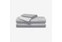 Bedgear Hyper Cotton Light Grey Spli King Sheet Set - Signature