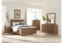 Cade Full Wood Panel Bed - Room
