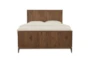 Cade California King Wood Panel Bed - Front