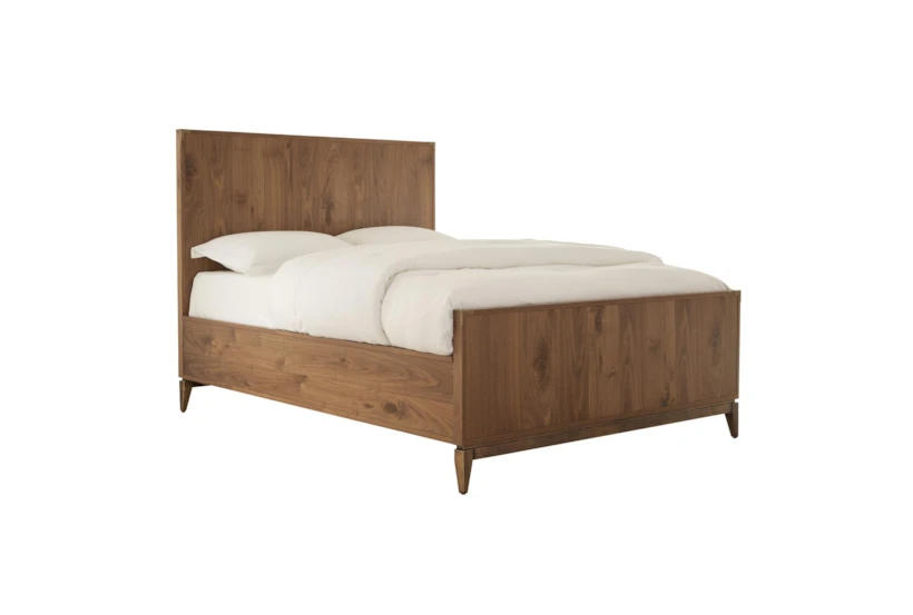 Cade California King Wood Panel Bed - 360