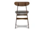 Kenji Dining Chair W/Dark Gray Seat Set Of 2 - Back
