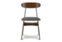 Kenji Dining Chair W/Dark Gray Seat Set Of 2 - Front