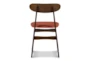 Kenji Orange Dining Chair Set Of 2 - Back