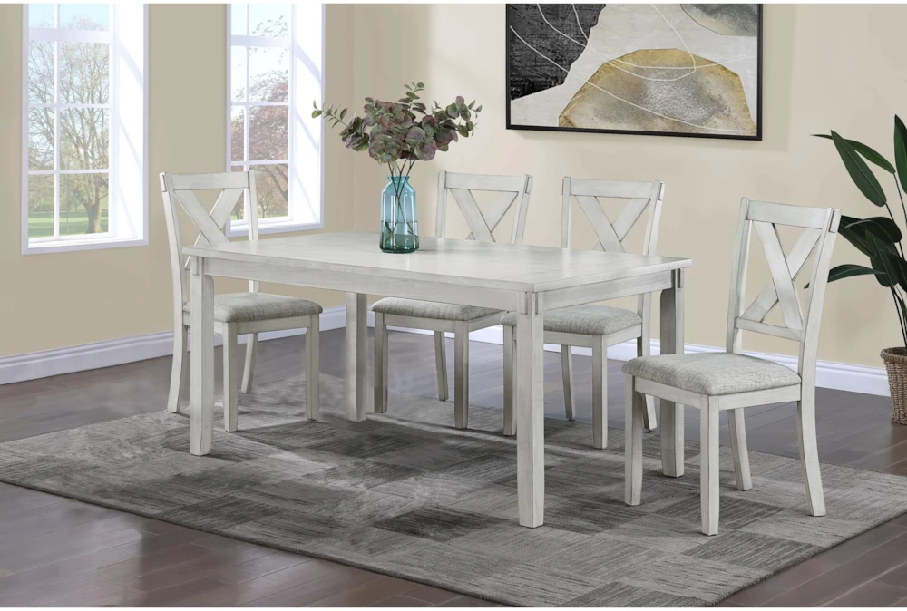 Clari Dining With Chair Set For 4