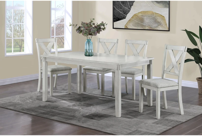 Clari Dining With Chair Set For 4 - 360