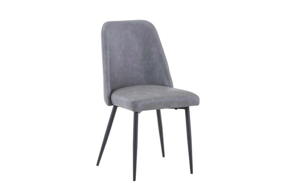 Raddox Grey Dining Chair With Back Set Of 2