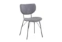 Own Grey Upholstered Dining Chair With Back Set Of 2 - Signature