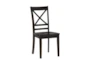 Kendall Espresso X Back Side Chair Set Of 2 - Signature