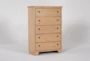 Marco Natural 5-Drawer Chest - Side