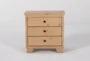 Marco Natural 3-Drawer Nightstand - Signature