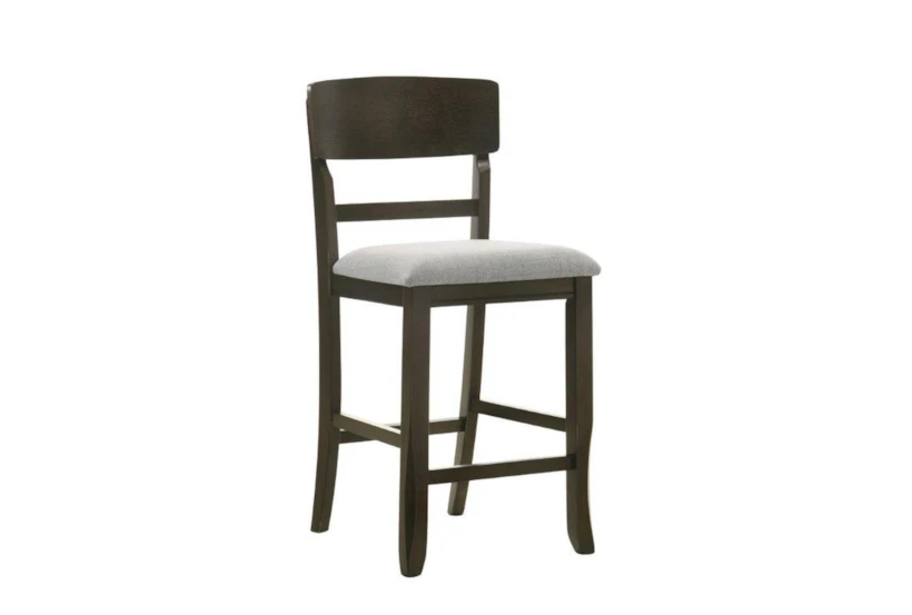 Kaely Kitchen Counter Stool With Back Set Of 2 - 360