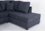 Piero Slate 2 Piece Dual Sectional With Right Arm Facing Corner Chaise - Detail