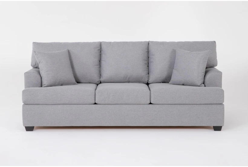 O'Donis Grey 88" Sofa - 360