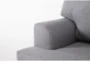 O'Donis Grey Sofa, Loveseat, Chair & Storage Ottoman Set - Detail