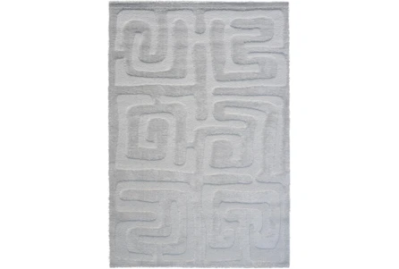 5'X8' Rug-Nube Maze White - Main