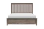 Alden King Wood & Upholstered Panel Bed - Front