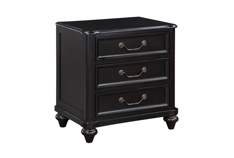 Clement 3-Drawer Nightstand - 360