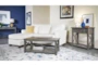 Russell Ivory White Sofa W/Reversible Chaise - Room