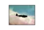 48X36 Fighter Pilot By Coup D'Esprit With Black Frame - Signature