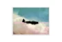 48X36 Fighter Pilot By Coup D'Esprit With White Frame - Signature