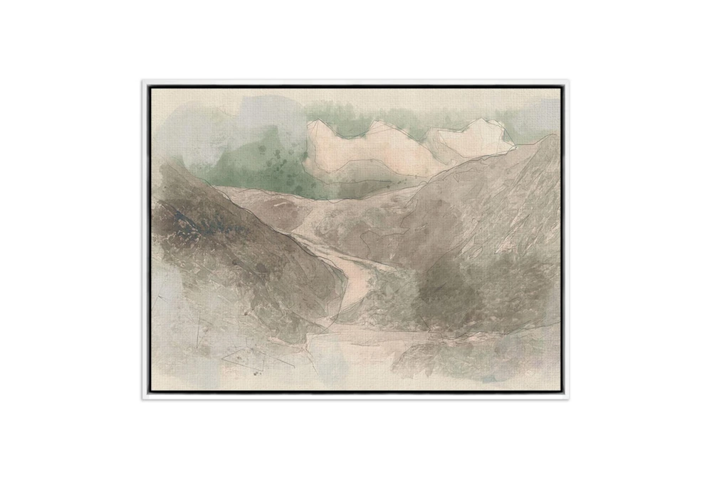 48X36 Ravine By Coup D'Esprit With White Frame