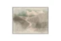 48X36 Ravine By Coup D'Esprit With White Frame - Signature