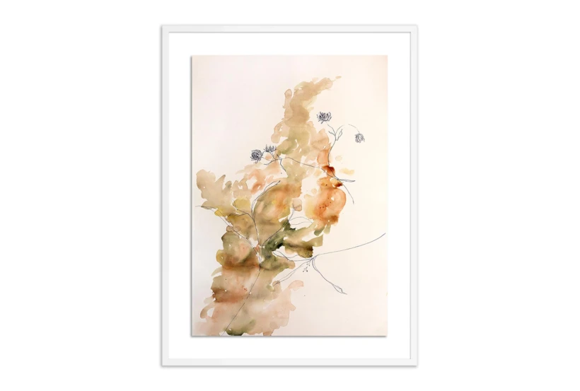 30X40 Sin Titulo 4 By Montserrat Serra Nonelle With White Frame - 360