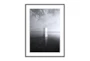 30X40 Mirror 1 By Jeremy Bishop With Black Frame - Signature