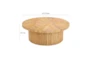 Cadia Rattan Round Coffee Table - Detail