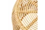 Rattan Oval Nesting Tables - Detail