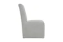 Sade Grey Upholstered Dining Side Chair Set Of 2 - Detail