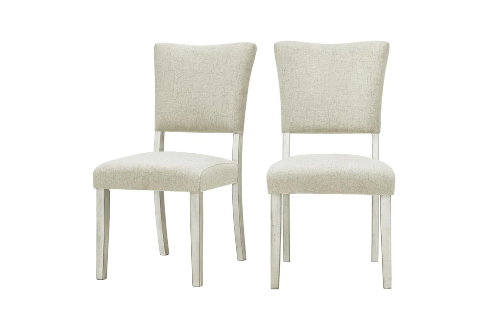 Keana White Dining Side Chair Set Of 2