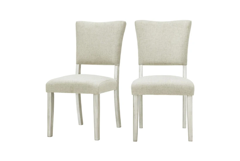 Keana White Dining Side Chair Set Of 2 - 360