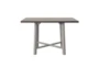 Medford Grey Two Tone 48" Dining With X-Back Chair Set For 4  - Detail