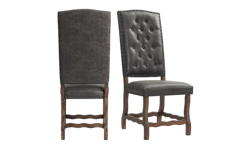 Howard Tufted High Back Dining Side Chair Set Of 2  - 360