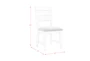 Garett Natural Ladder Back Dining Side Chair Set Of 2  - Detail