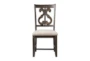 Mumford Walnut Swirl Back Dining Side Chair Set Of 2 - Detail