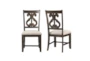 Mumford Walnut Swirl Back Dining Side Chair Set Of 2 - Signature