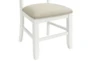 Mumford White Swirl Back Dining Side Chair Set Of 2 - Detail