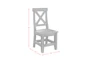 Braxton Black X-Back Dining Side Chair Set Of 2  - Detail