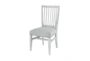 Rosters White Wing Slat Back Dining Side Chair Set Of 2 - Signature