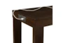 Dre Brown Kitchen Bar With Backless Stool + USB Set For 3 - Detail