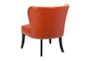 Hilton Orange Armless Accent Chair - Detail