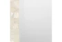 31X42 Natural White Mother Of Pearl Mosaic Rectangle Wall Mirror - Detail