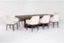 Palazzo 106" Dining Table With Arm Chair Set For 8 - Side