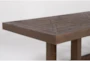 Palazzo 106" Dining Table With Bench + Side + Arm Chair Set For 6 - Detail