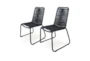 Elias Black Rope Outdoor Dining Chair Set Of 2 - Signature
