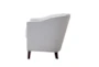 Fremont Cream Barrel Arm Chair - Detail